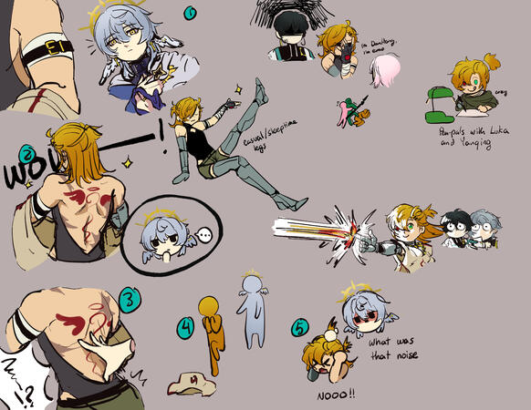 Giant doodle page